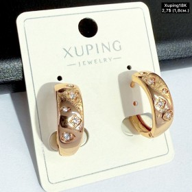 Сережки Xuping18К 20423 (1.8см)
